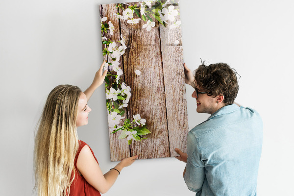Pizarra borrable de cristal con imanes Tablero creativo para fotos y notas