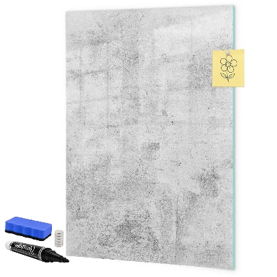 Pizarra borrable de cristal con imanes Tablero moderno para notas y fotos