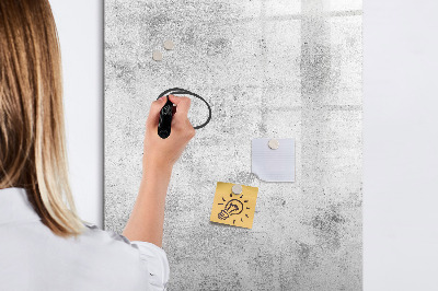 Pizarra borrable de cristal con imanes Tablero moderno para notas y fotos