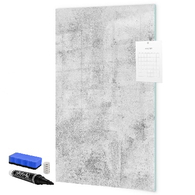 Pizarra borrable de cristal con imanes Tablero moderno para notas y fotos