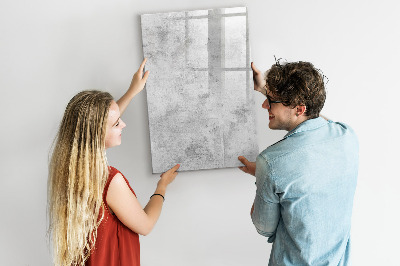 Pizarra borrable de cristal con imanes Tablero moderno para notas y fotos