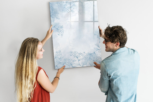 Pizarra magnética de pared con rotulador Tablero creativo para fotos y notas