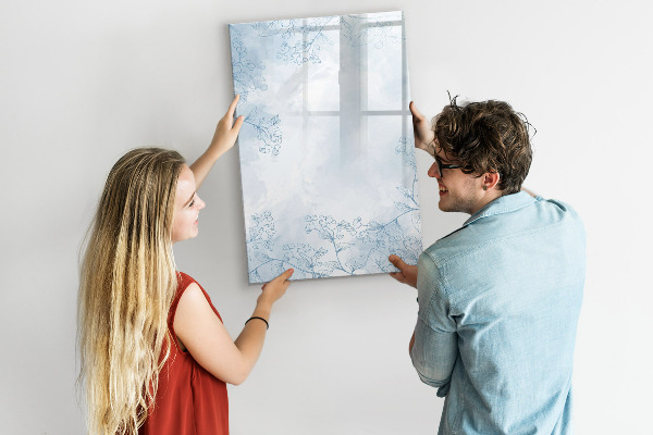Pizarra magnética de pared con rotulador Tablero creativo para fotos y notas