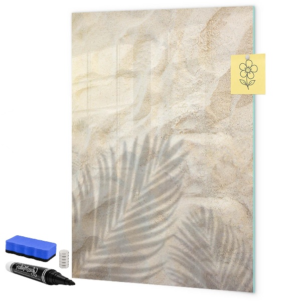 Pizarra magnética de pared con rotulador Tablero fotográfico con accesorios
