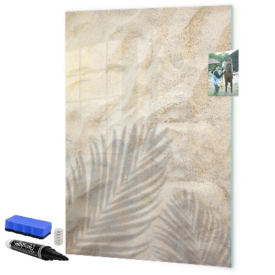 Pizarra magnética de pared con rotulador Tablero fotográfico con accesorios