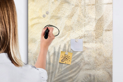 Pizarra magnética de pared con rotulador Tablero fotográfico con accesorios