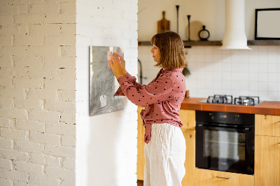 Pizarra magnética de pared con rotulador Tablero fotográfico con accesorios