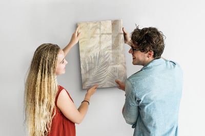 Pizarra magnética de pared con rotulador Tablero fotográfico con accesorios