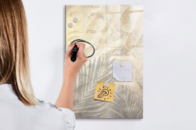 Pizarra magnética de pared con rotulador Tablero fotográfico con accesorios
