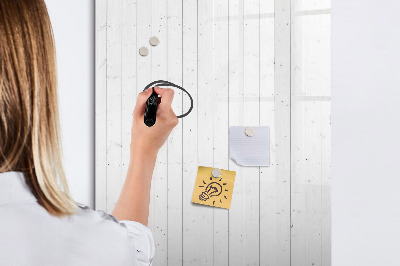 Pizarra magnética de pared con rotulador Tablero para fotos y notas