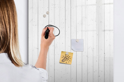 Pizarra magnética de pared con rotulador Tablero para fotos y notas