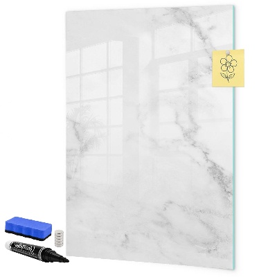 Pizarra magnética de pared con rotulador Tablero magnético para fotos y notas.