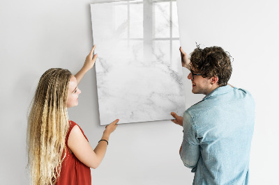Pizarra magnética de pared con rotulador Tablero magnético para fotos y notas.