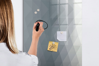 Pizarra magnética de pared con rotulador Tablero de notas y fotos