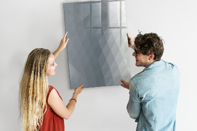 Pizarra magnética de pared con rotulador Tablero de notas y fotos