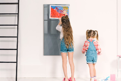 Pizarra magnética de pared con rotulador Tablero de notas y fotos