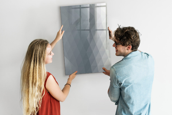 Pizarra magnética de pared con rotulador Tablero de notas y fotos