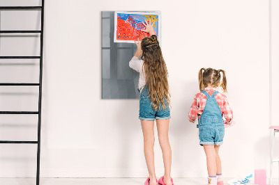 Pizarra magnética de pared con rotulador Tablero de notas y fotos