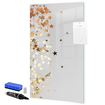 Pizarra borrable de cristal con imanes Tablero creativo para fotos y notas