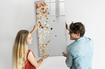 Pizarra borrable de cristal con imanes Tablero creativo para fotos y notas