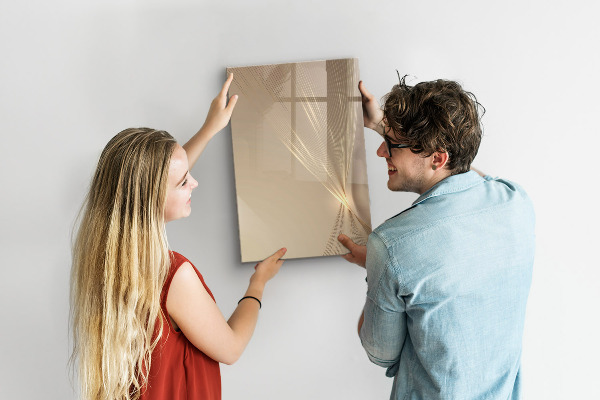 Pizarra magnética de pared con rotulador Tablero de exhibición de fotos moderno