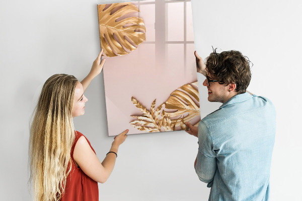 Pizarra magnética de pared con rotulador Un elegante tablero para notas y fotos.