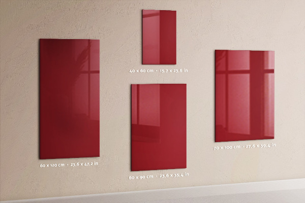 Pizarra magnética de pared con rotulador Organizador de fotos en la pared