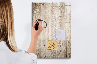 Pizarra magnética de pared con rotulador Organizador de fotos en la pared