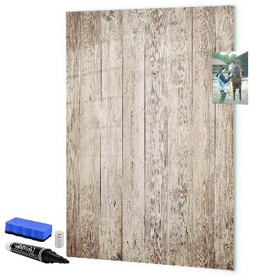 Pizarra magnética de pared con rotulador Organizador de fotos en la pared