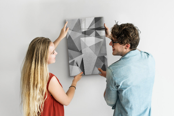 Pizarra magnética de pared con rotulador Tablero moderno para notas y fotos