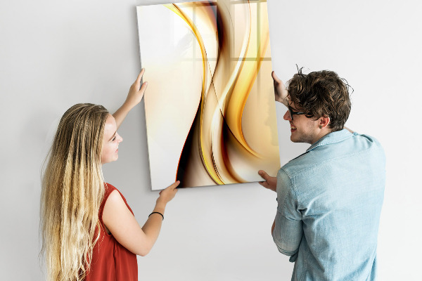 Pizarra magnética de pared con rotulador Un tablero colorido para notas y fotos.