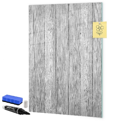 Pizarra borrable de cristal con imanes Tablero elegante para fotos y notas.