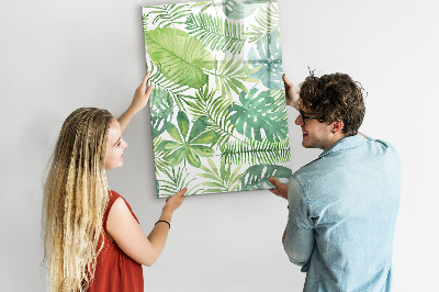 Pizarra magnética de pared con rotulador Pizarra verde con espacio para fotos