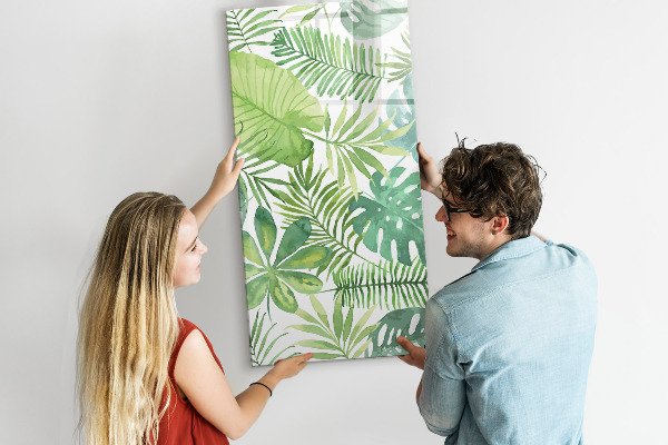 Pizarra magnética de pared con rotulador Pizarra verde con espacio para fotos