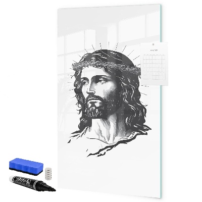 Pizarra borrable de cristal con imanes Inspiraciones con amor y esperanza