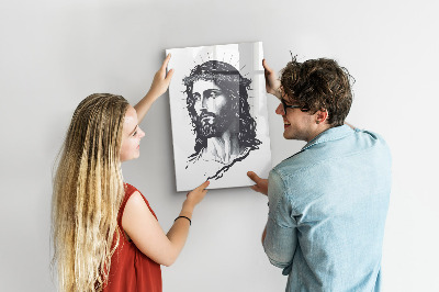 Pizarra borrable de cristal con imanes Inspiraciones con amor y esperanza