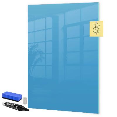 Pizarra magnética de pared con rotulador Un tablero colorido para notas y fotos.