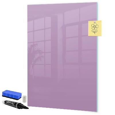 Pizarra magnética de pared con rotulador Un tablero colorido para notas y fotos.