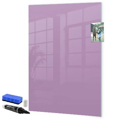 Pizarra magnética de pared con rotulador Un tablero colorido para notas y fotos.