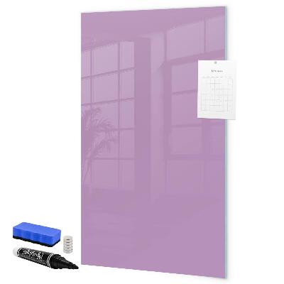 Pizarra magnética de pared con rotulador Un tablero colorido para notas y fotos.