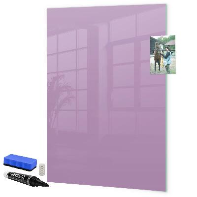 Pizarra magnética de pared con rotulador Un tablero colorido para notas y fotos.