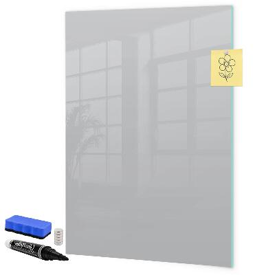 Pizarra borrable de cristal con imanes Tablero magnético para fotos y notas.