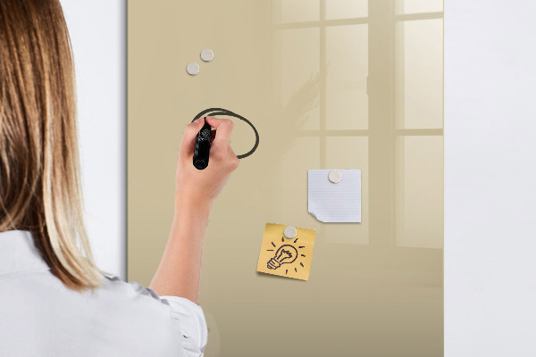 Pizarra magnética de pared con rotulador Tablero de notas y fotos