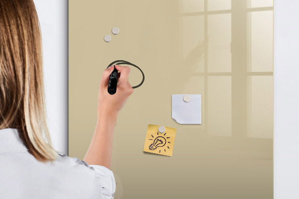 Pizarra magnética de pared con rotulador Tablero de notas y fotos