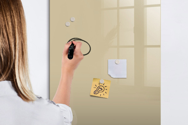 Pizarra magnética de pared con rotulador Tablero de notas y fotos