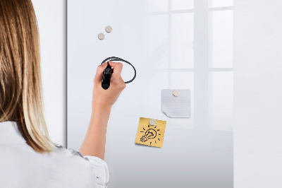 Pizarra magnética de pared con rotulador Conservando recuerdos con un estilo moderno.