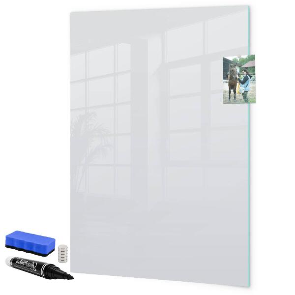 Pizarra magnética de pared con rotulador Conservando recuerdos con un estilo moderno.