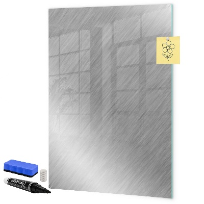 Pizarra magnética de pared con rotulador Tablero fotográfico de metal