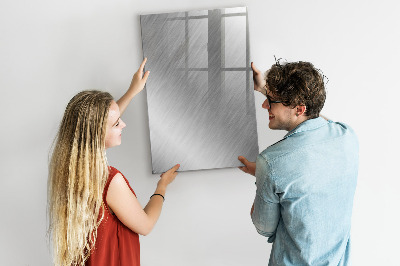 Pizarra magnética de pared con rotulador Tablero fotográfico de metal