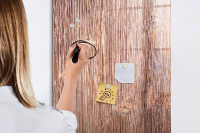 Pizarra magnética de pared con rotulador Recuerdos de papel y pimientos picantes